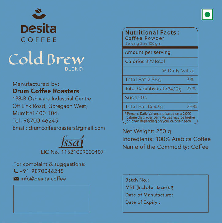 Cold Brew – Bold, Smooth, and Perfectly Chilled