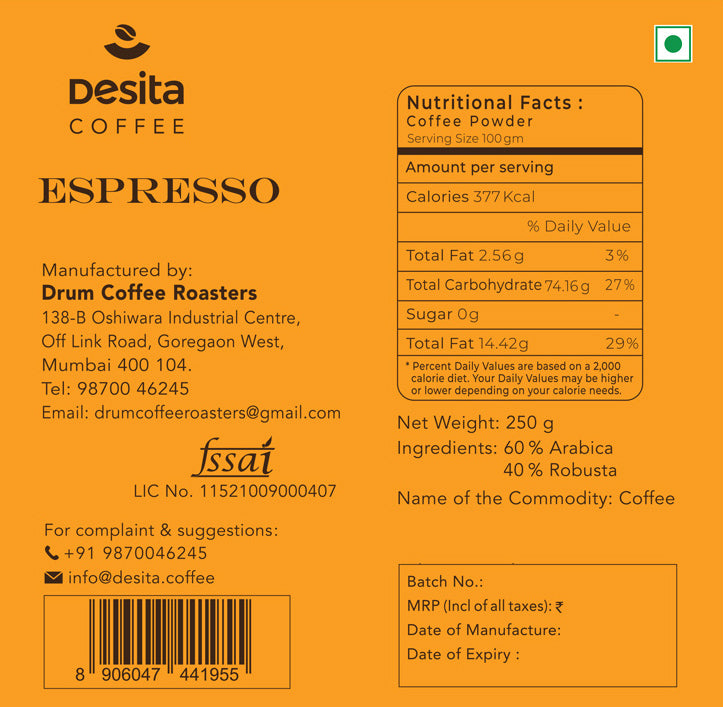 Espresso – Bold, Rich, Versatile