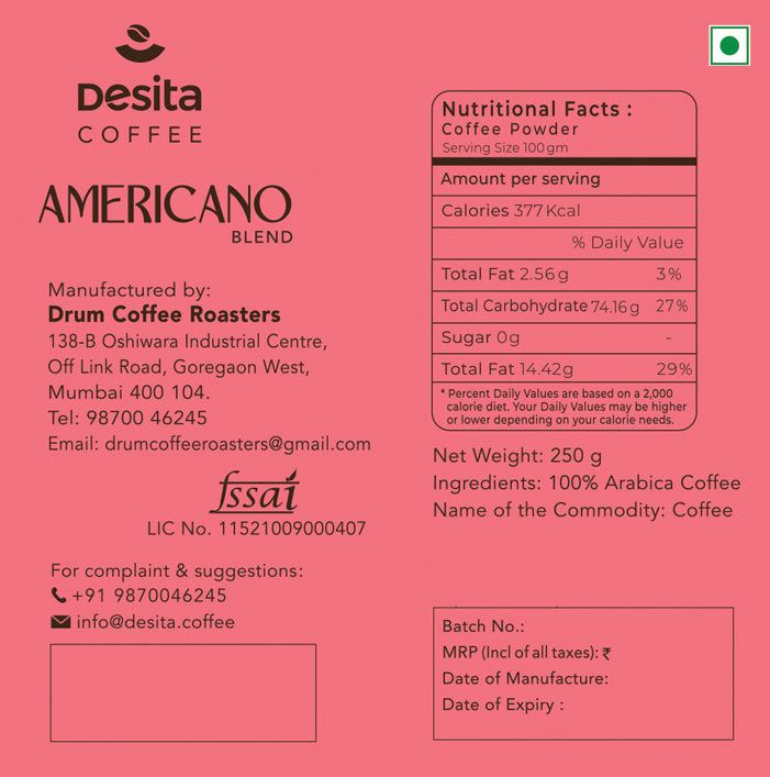 Desita Americano Coffee