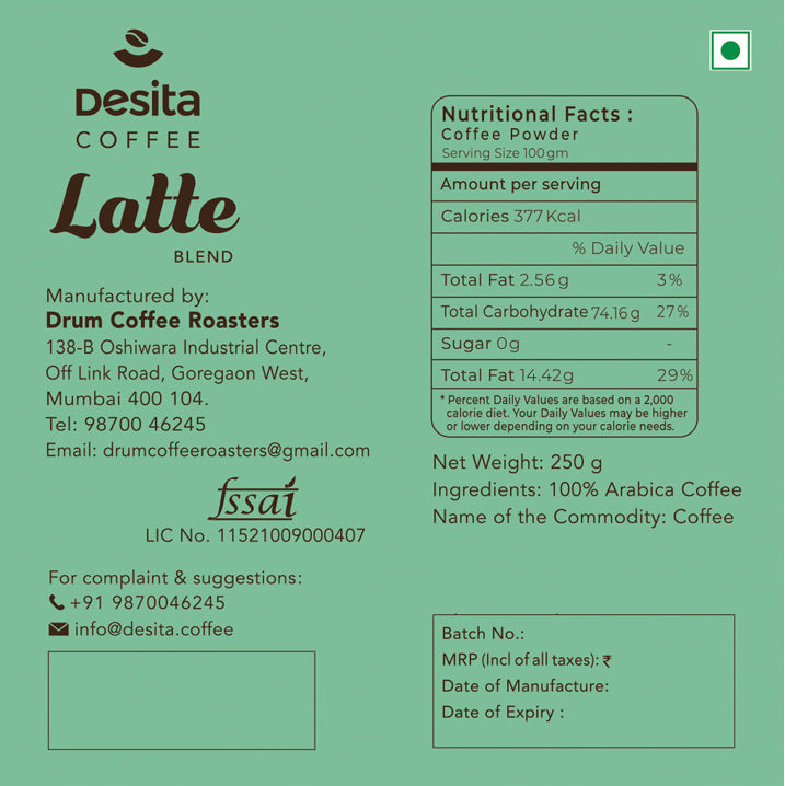 Latte, 250g